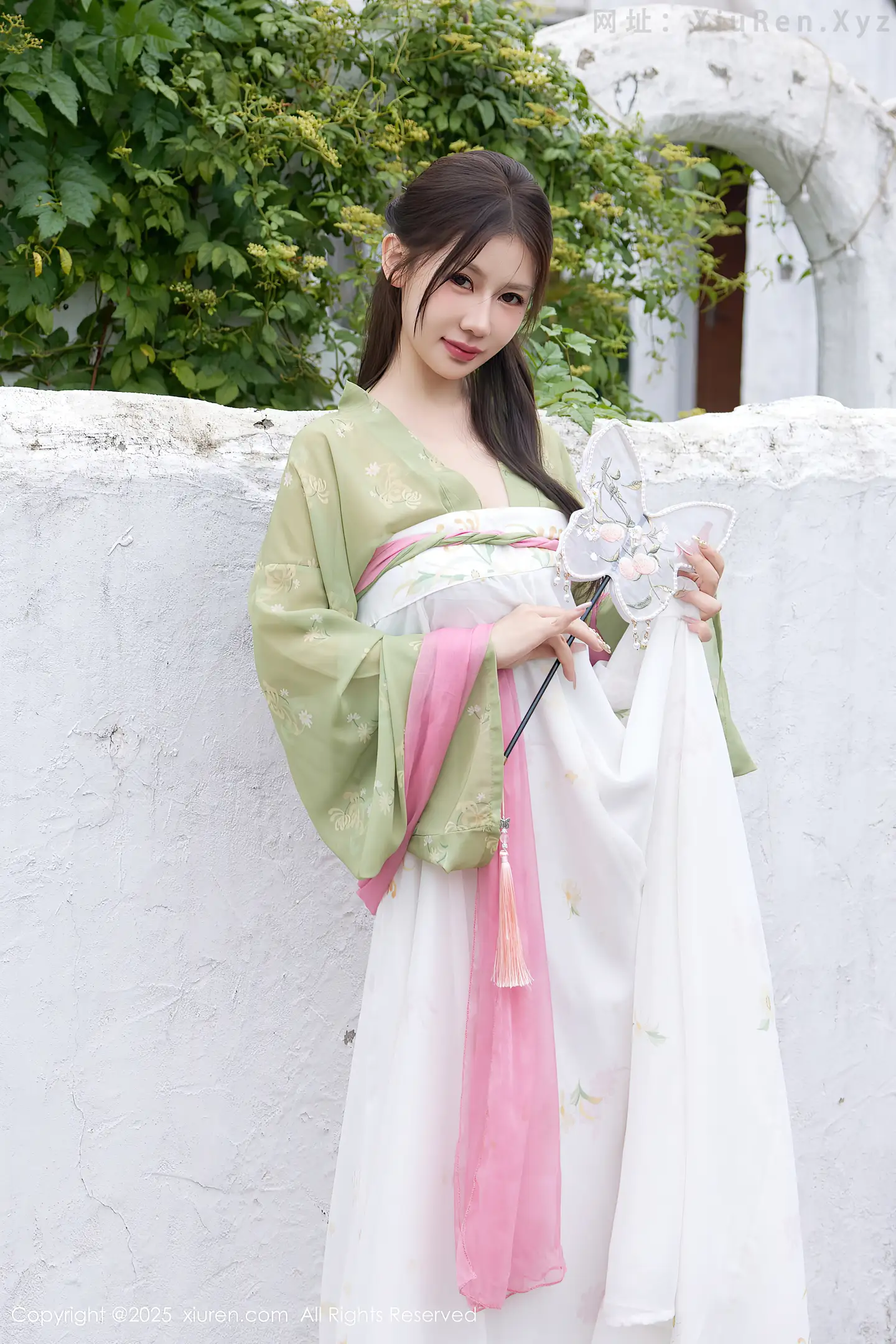 图片[3]-[XiuRen秀人网] VOL.10834 模特尹甜甜sunny性感薄纱汉服装扮配超薄肉丝秀完美身材诱惑写真83P-秀人网官方网站